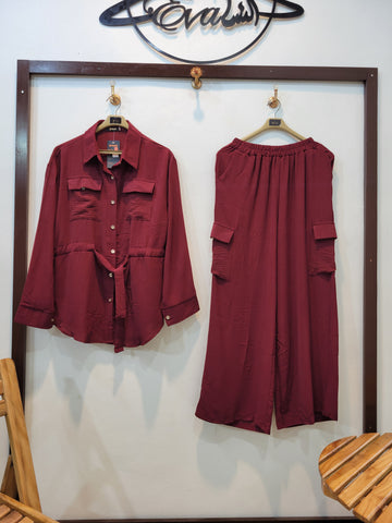 Fantastic Coord (Maroon)