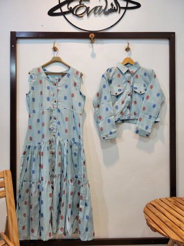 Cinderella (Sky Blue Polka)