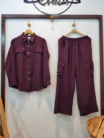 Ring Cargo Coord (Plum)