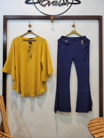Falcon coord (Mustard Blue)
