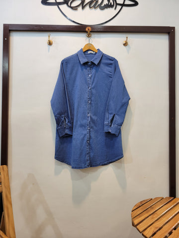 Denim Classic Shirt (Light blue)