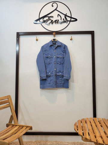 Denim Coat (Light blue)