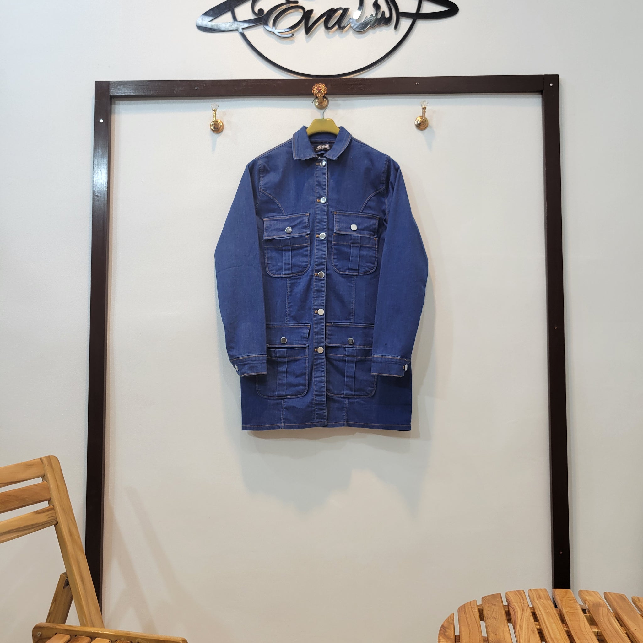 Denim Coat (dark blue)