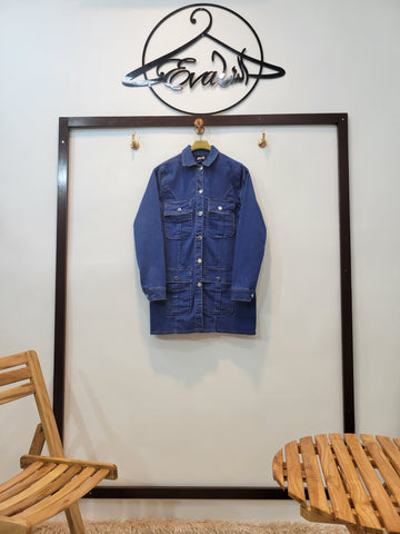 Denim Coat (dark blue)