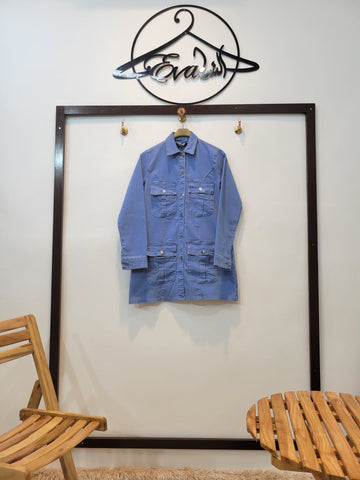 Denim Coat (sky blue)