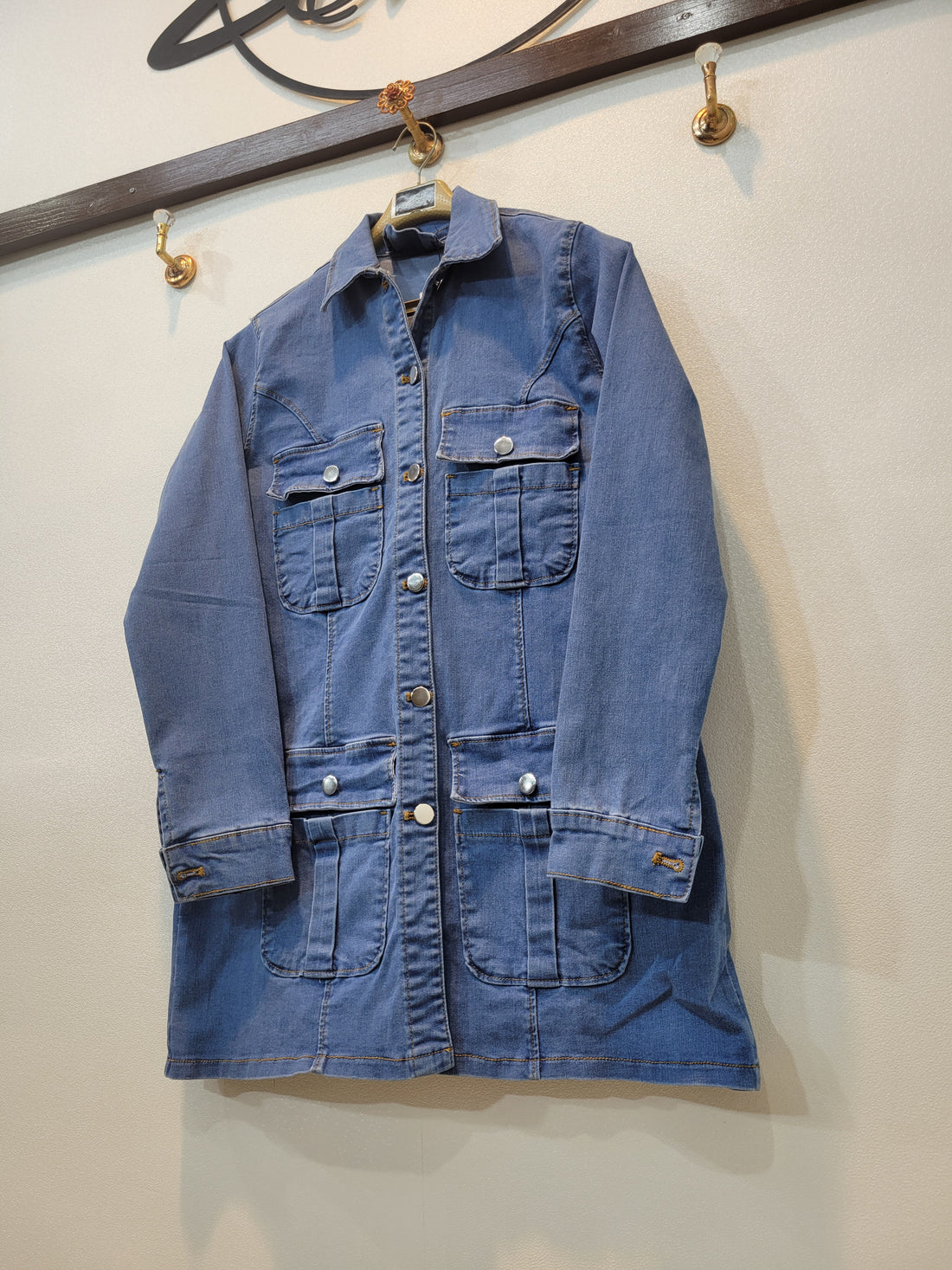 Denim Coat (Light blue)