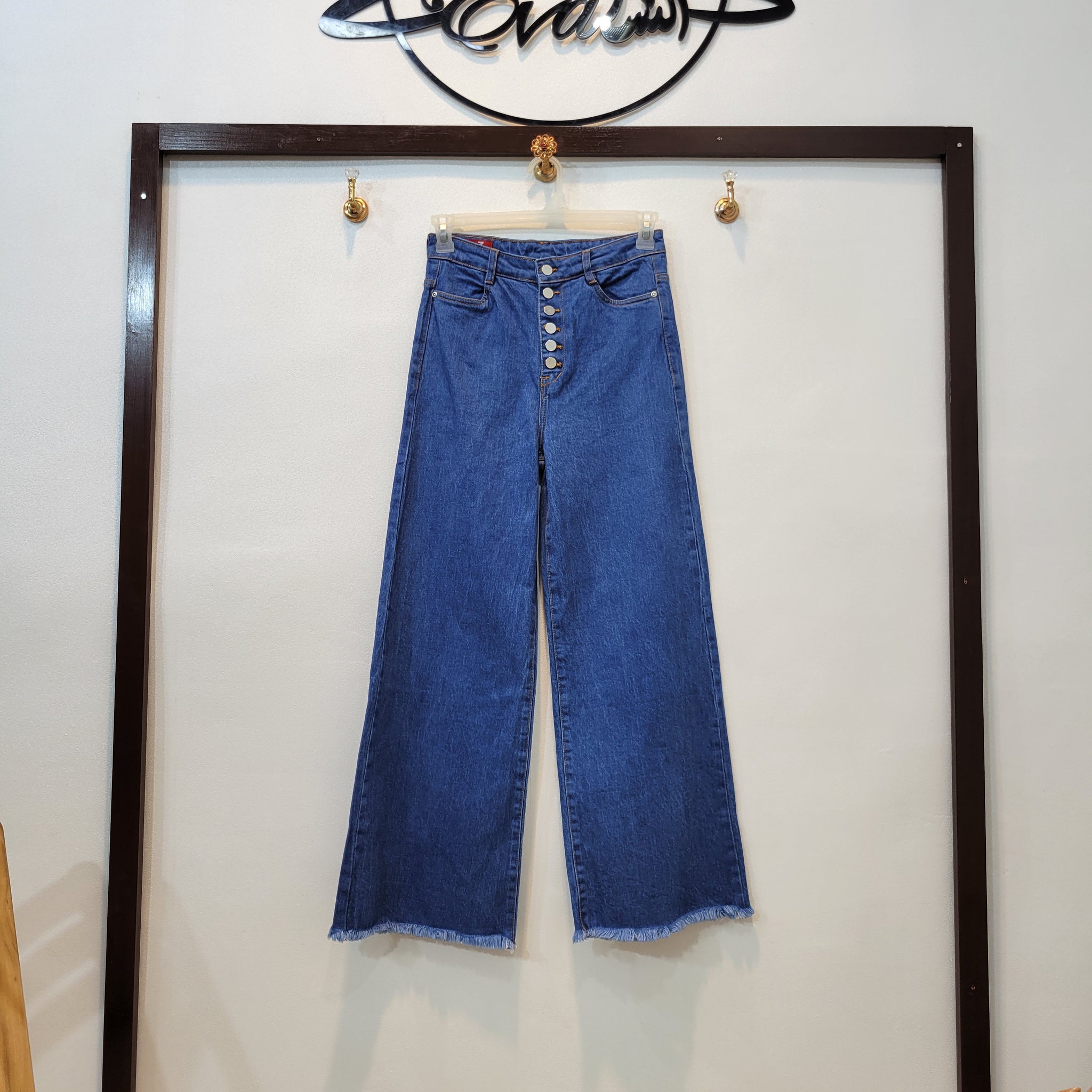 Highwaist denim (Light blue)