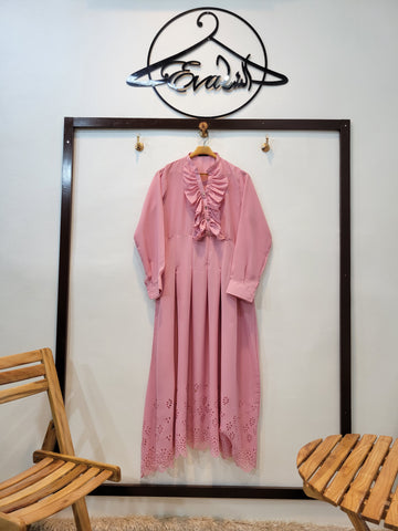 Cutwork maxi (Baby pink)