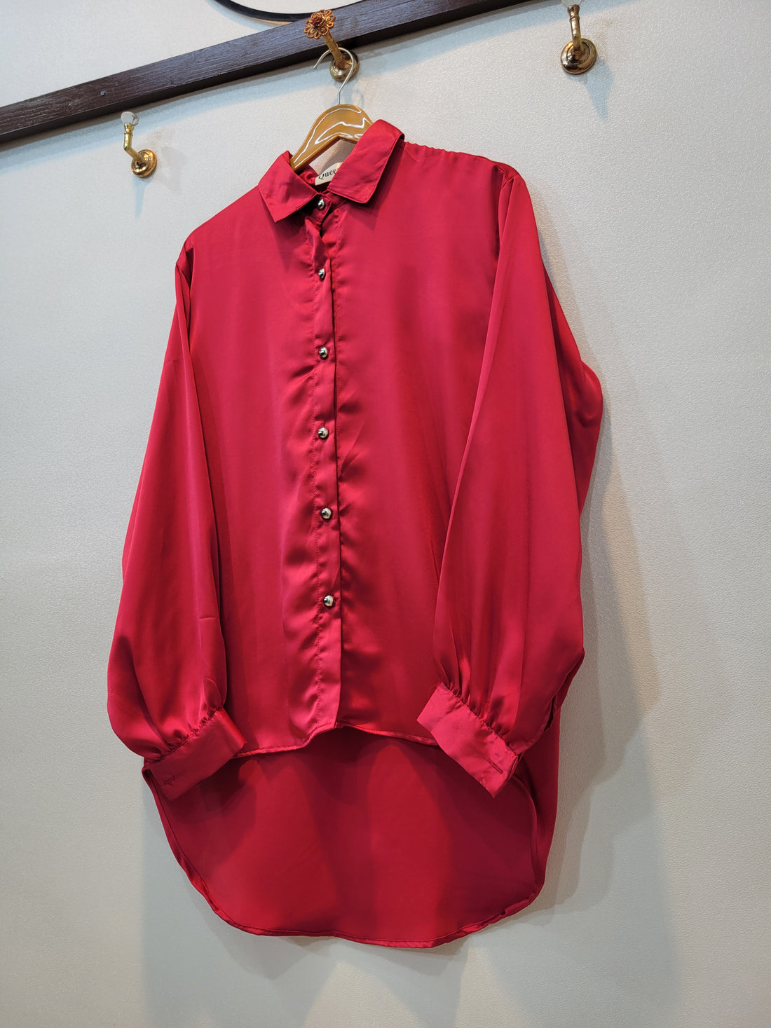 City top (Maroon pink)