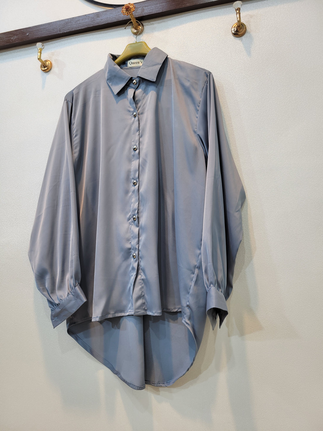 City top (Silver blue)