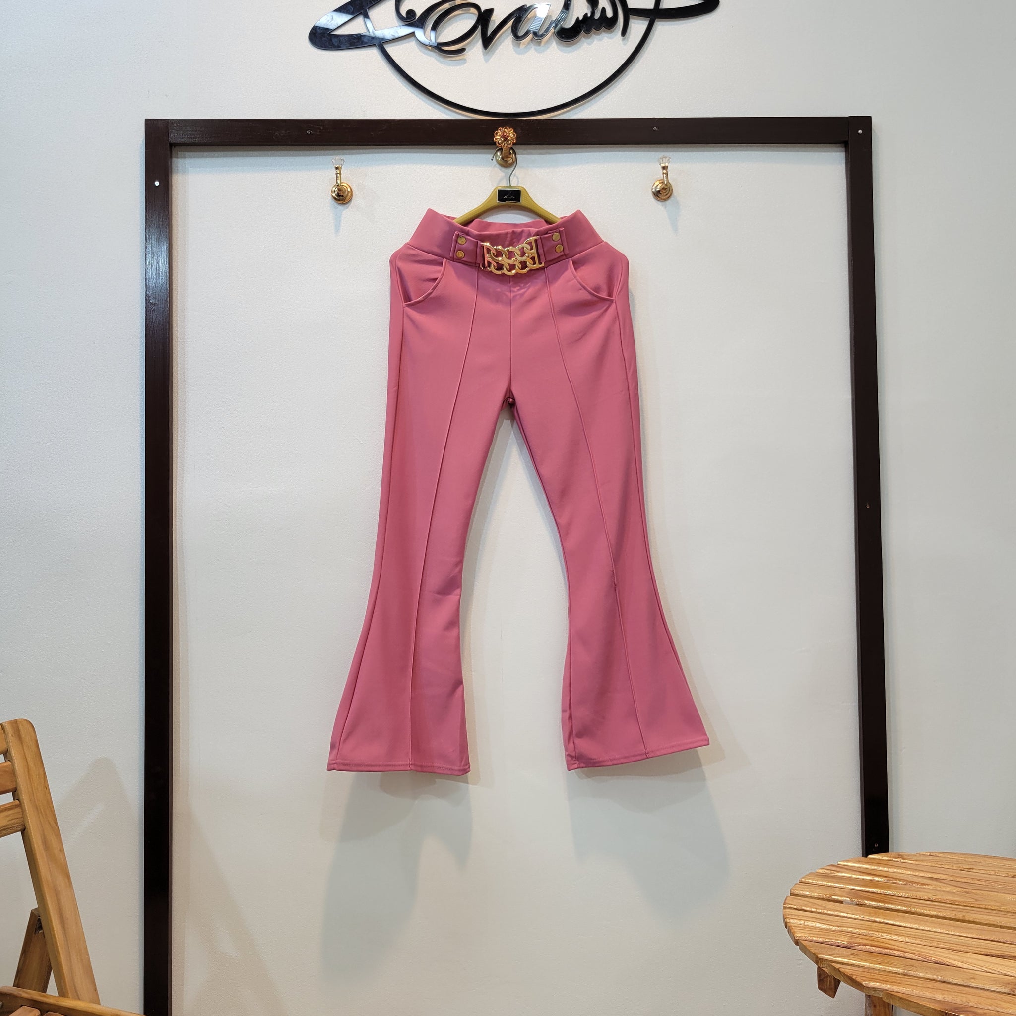 Buckle Pant (Pink)