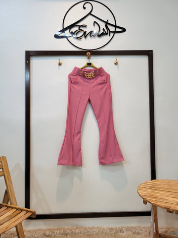 Buckle Pant (Pink)