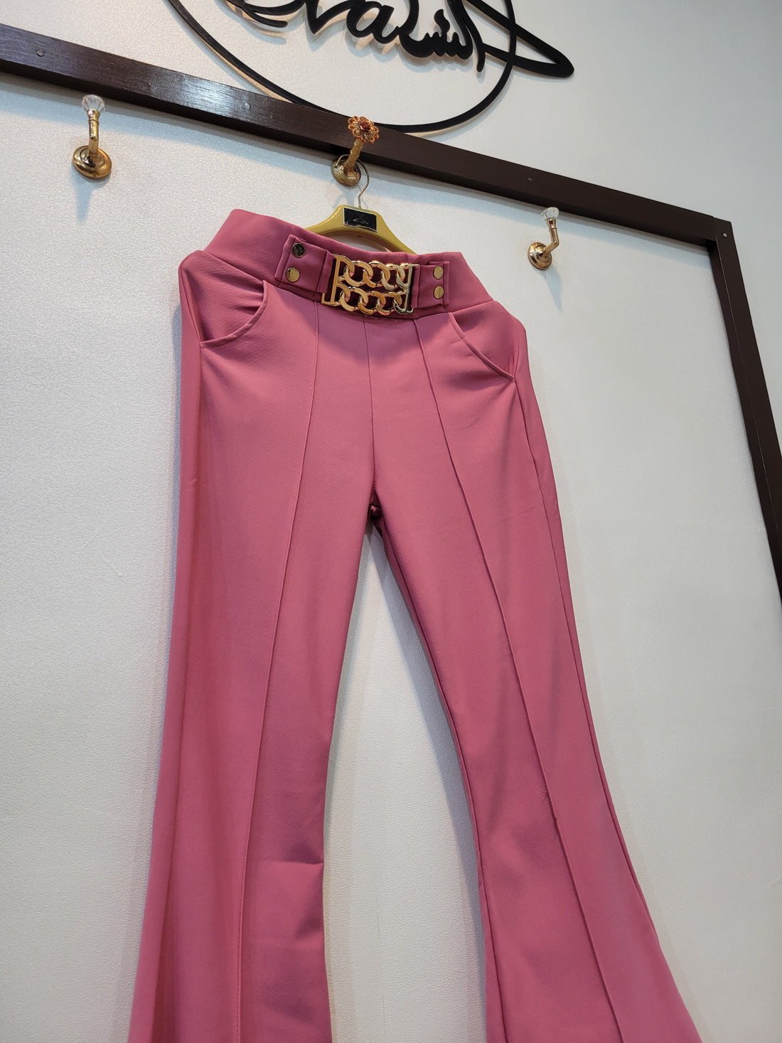 Buckle Pant (Pink)