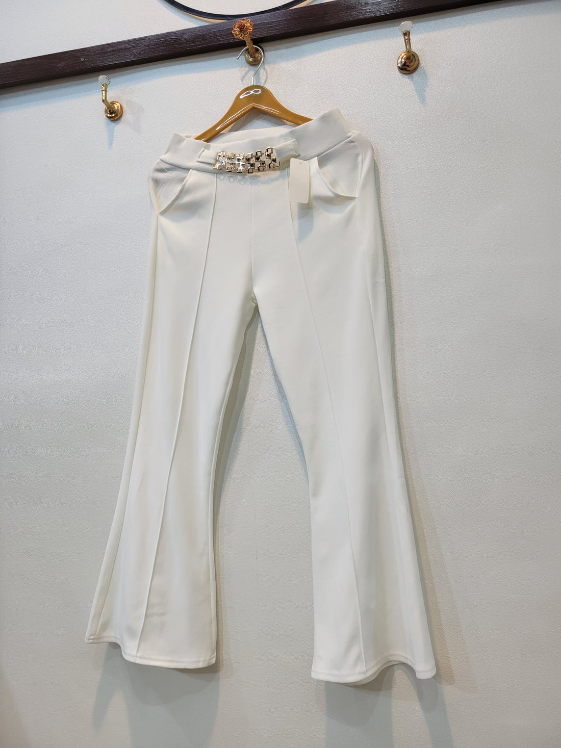 Buckle Pant 2.0 (White)