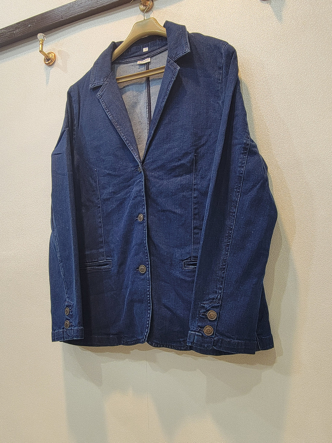 Plain Denim coat