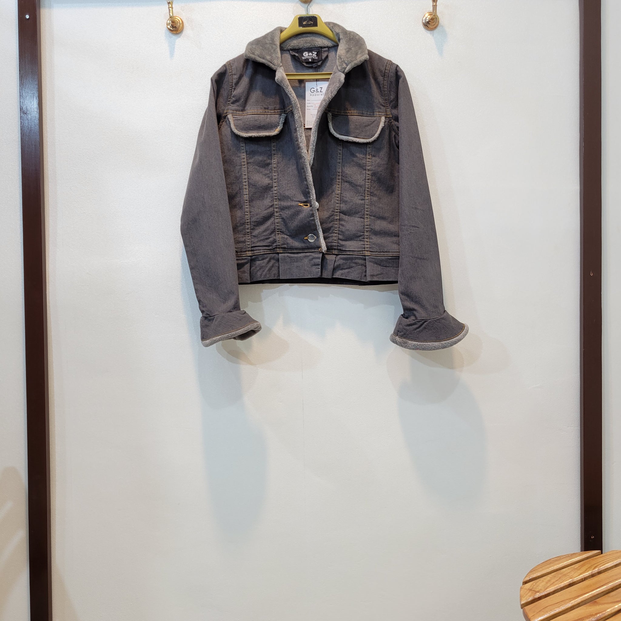 Lv jacket ( Grey )