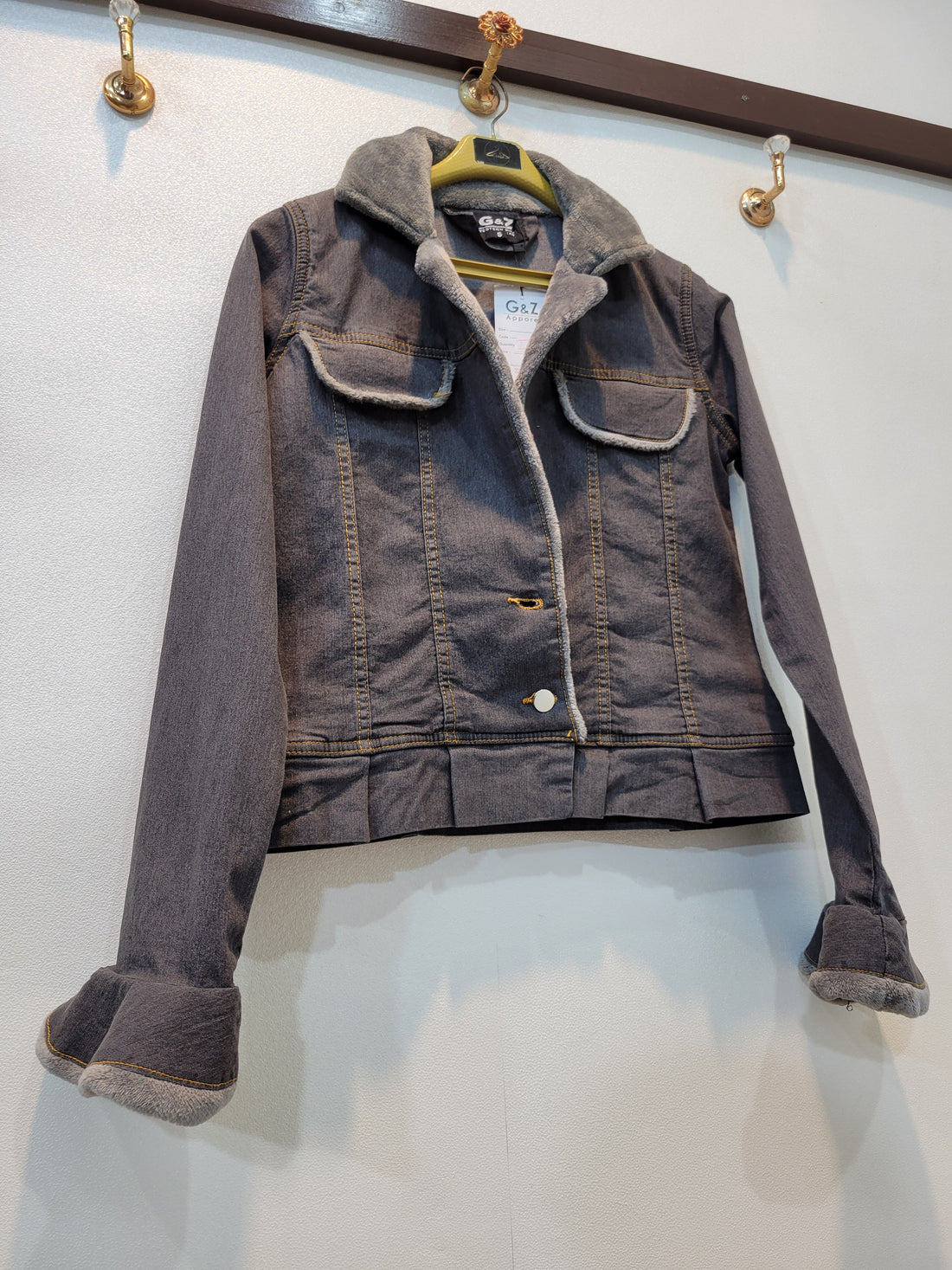 Lv jacket ( Grey )