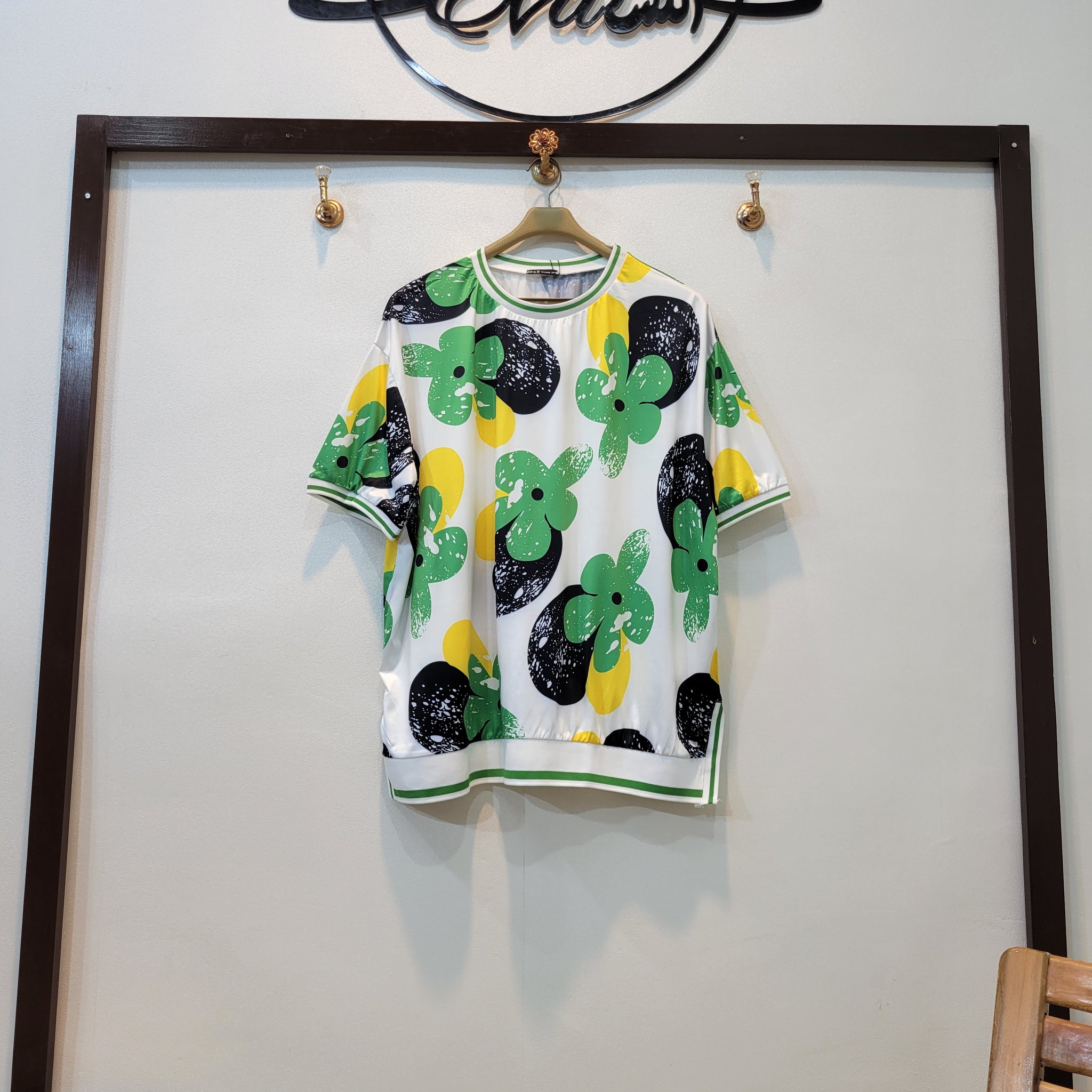 Dropped t (Green Black)