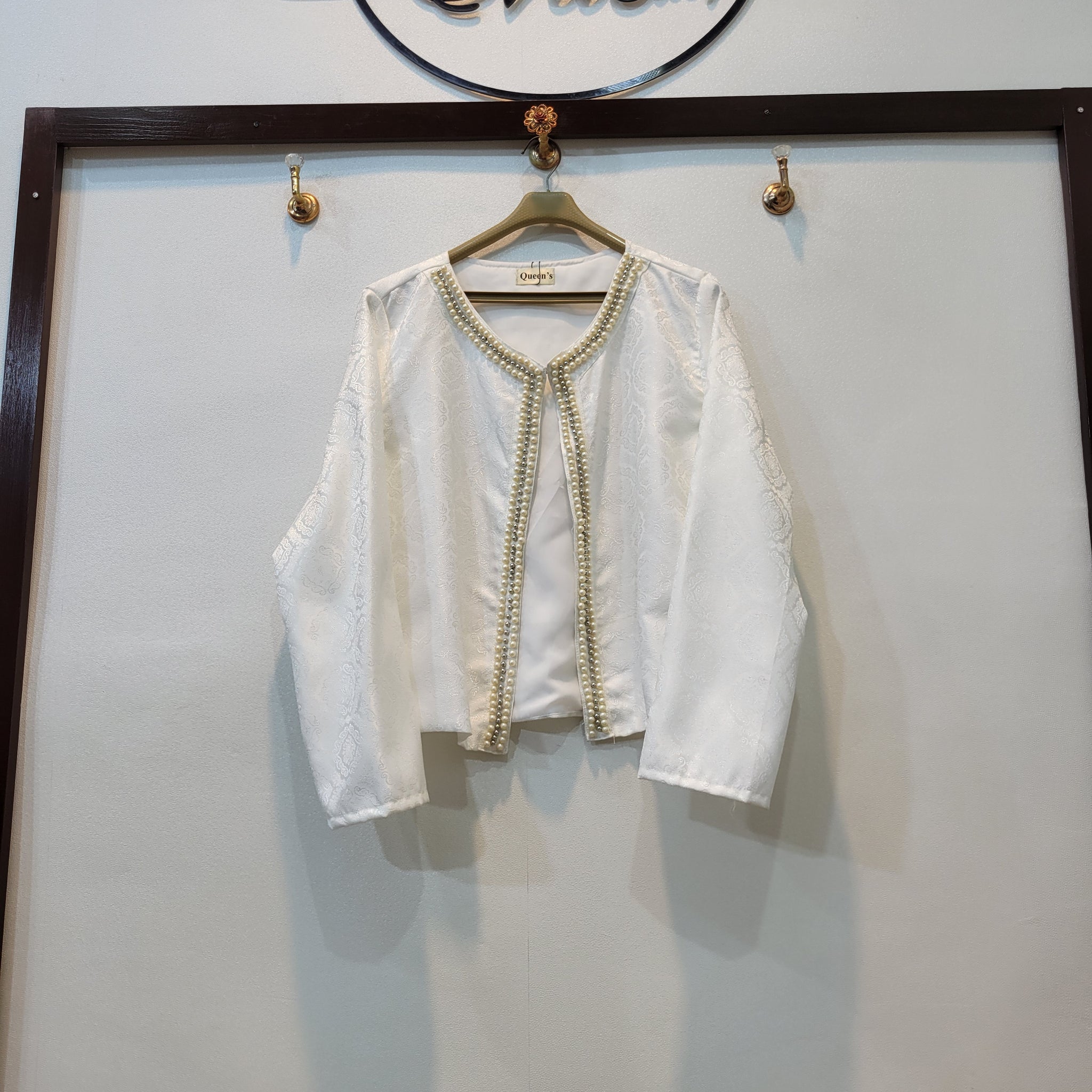 Banarsi Coat (White)
