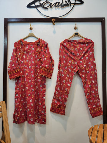 Storm Lawn 2PCS (Maroon)