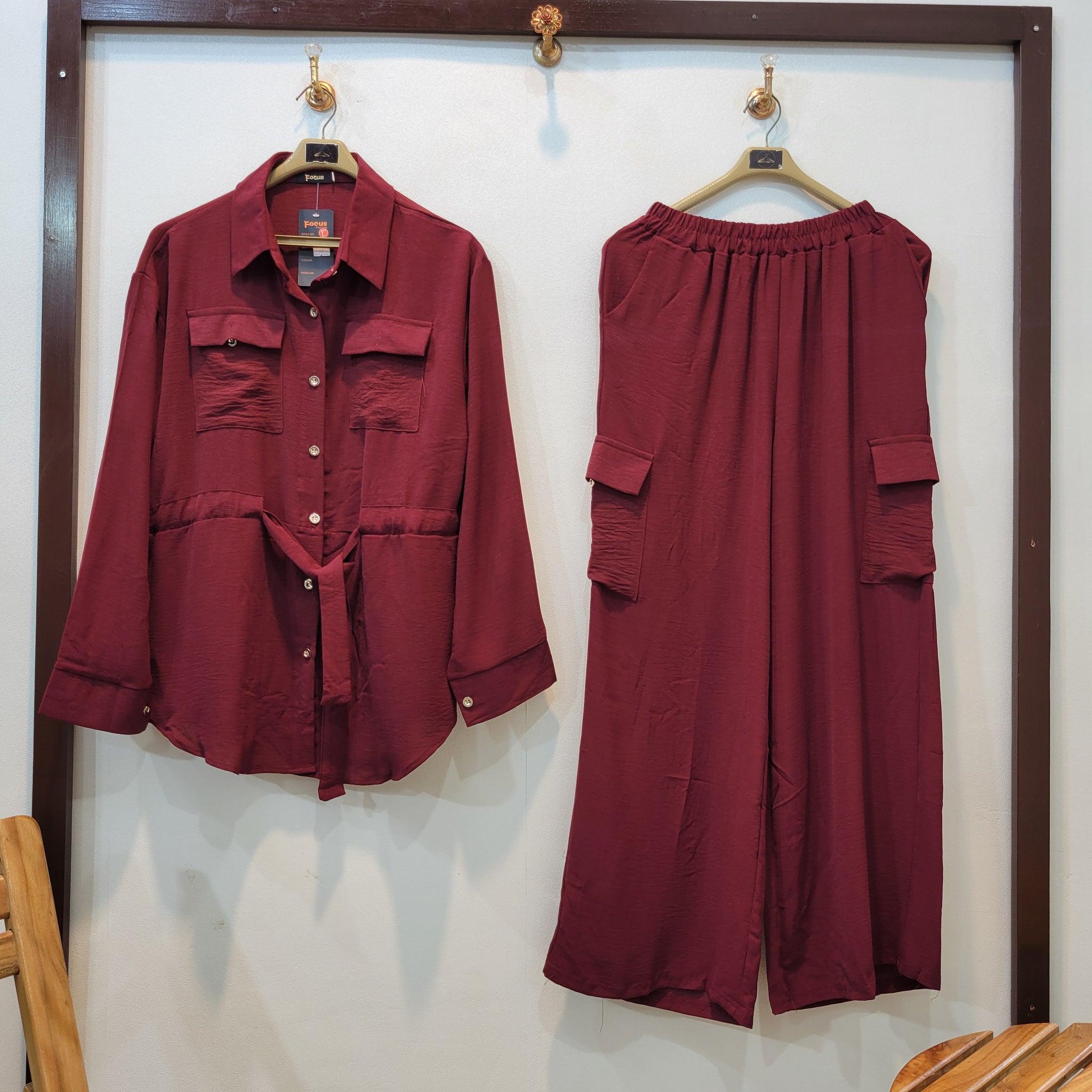 Fantastic Coord (Maroon)