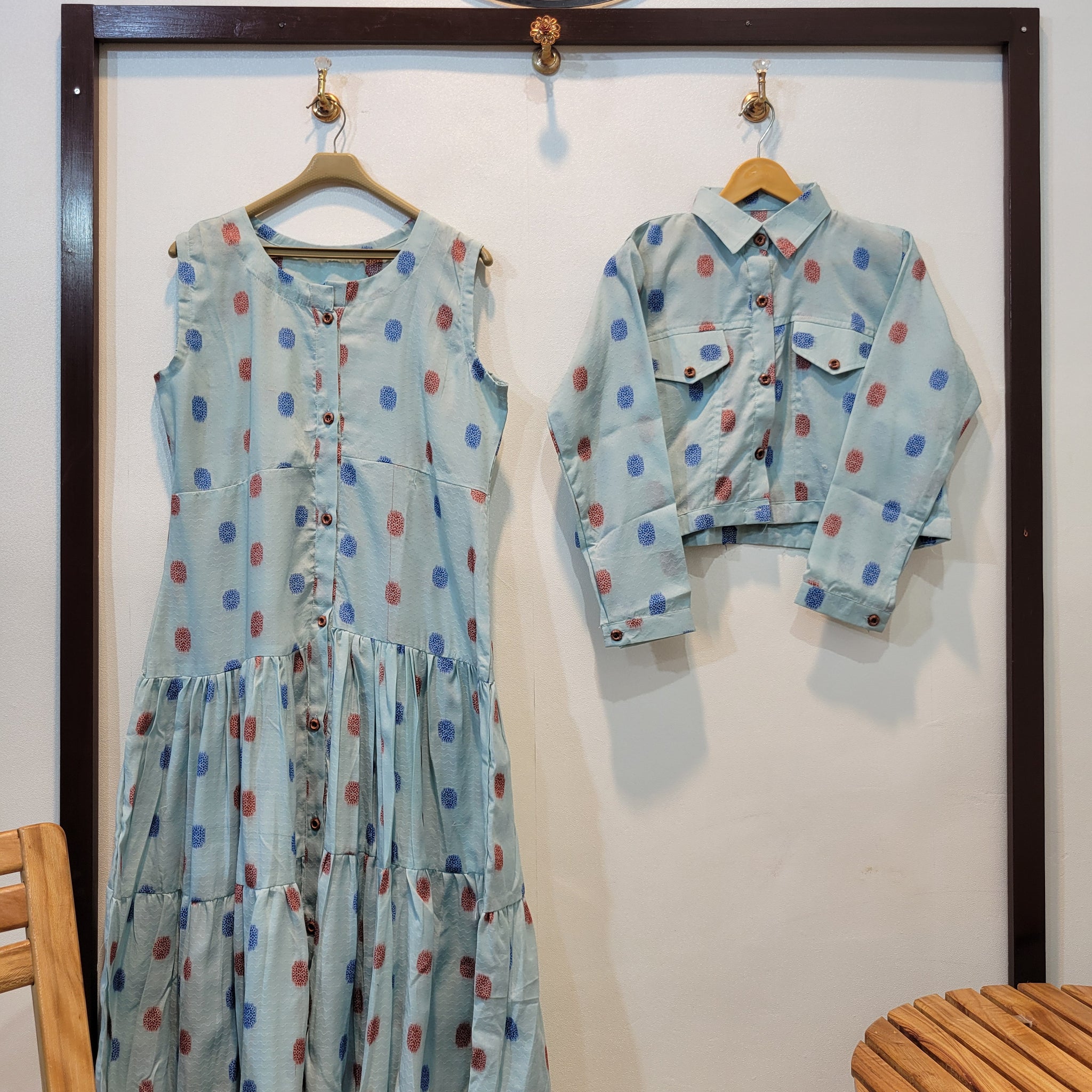 Cinderella (Sky Blue Polka)