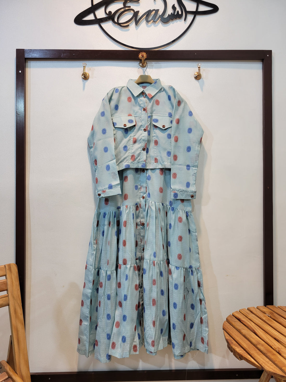 Cinderella (Sky Blue Polka)