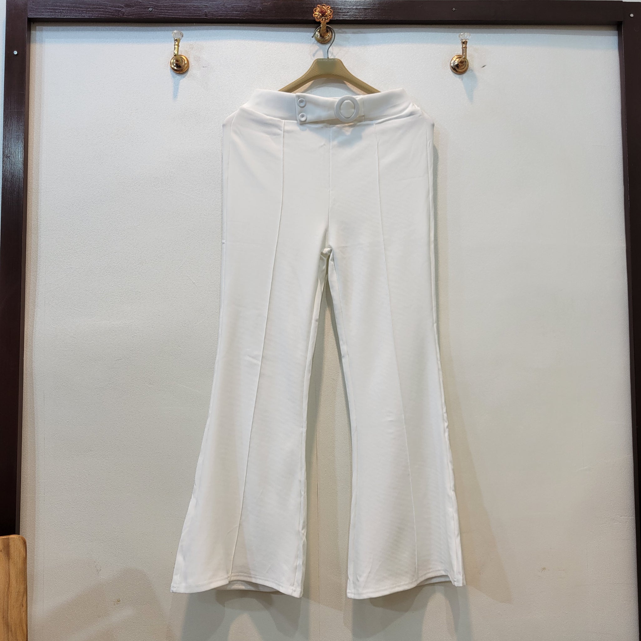 Grace Jersey pant (White)