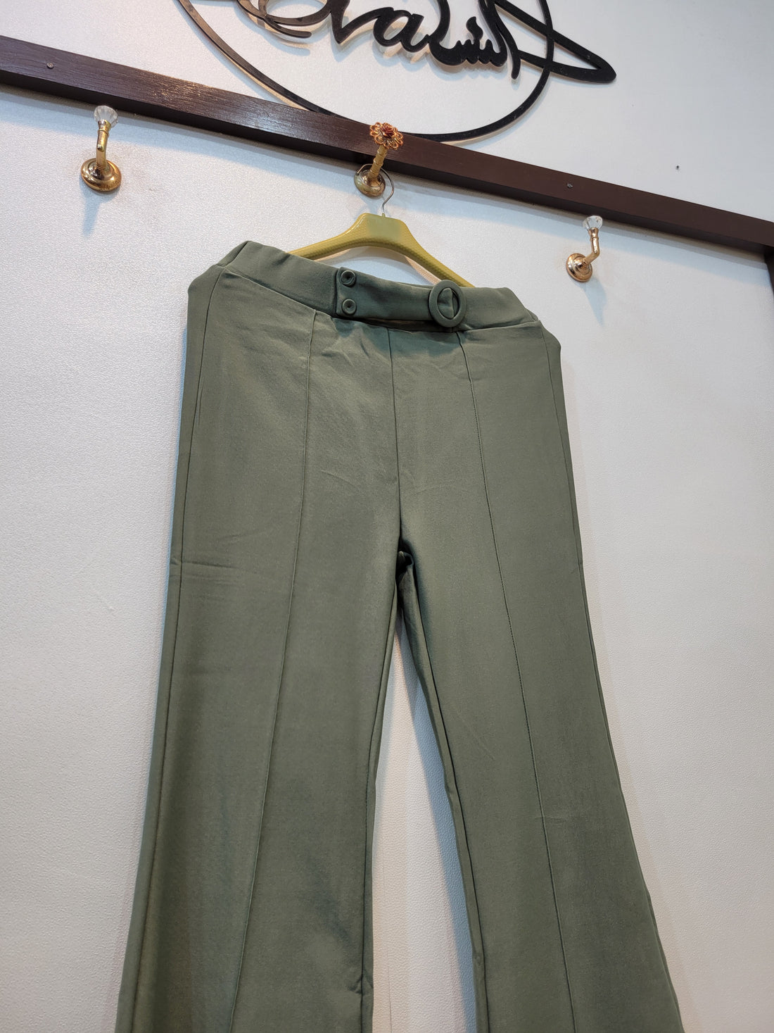 Grace Jersey pant (Green)