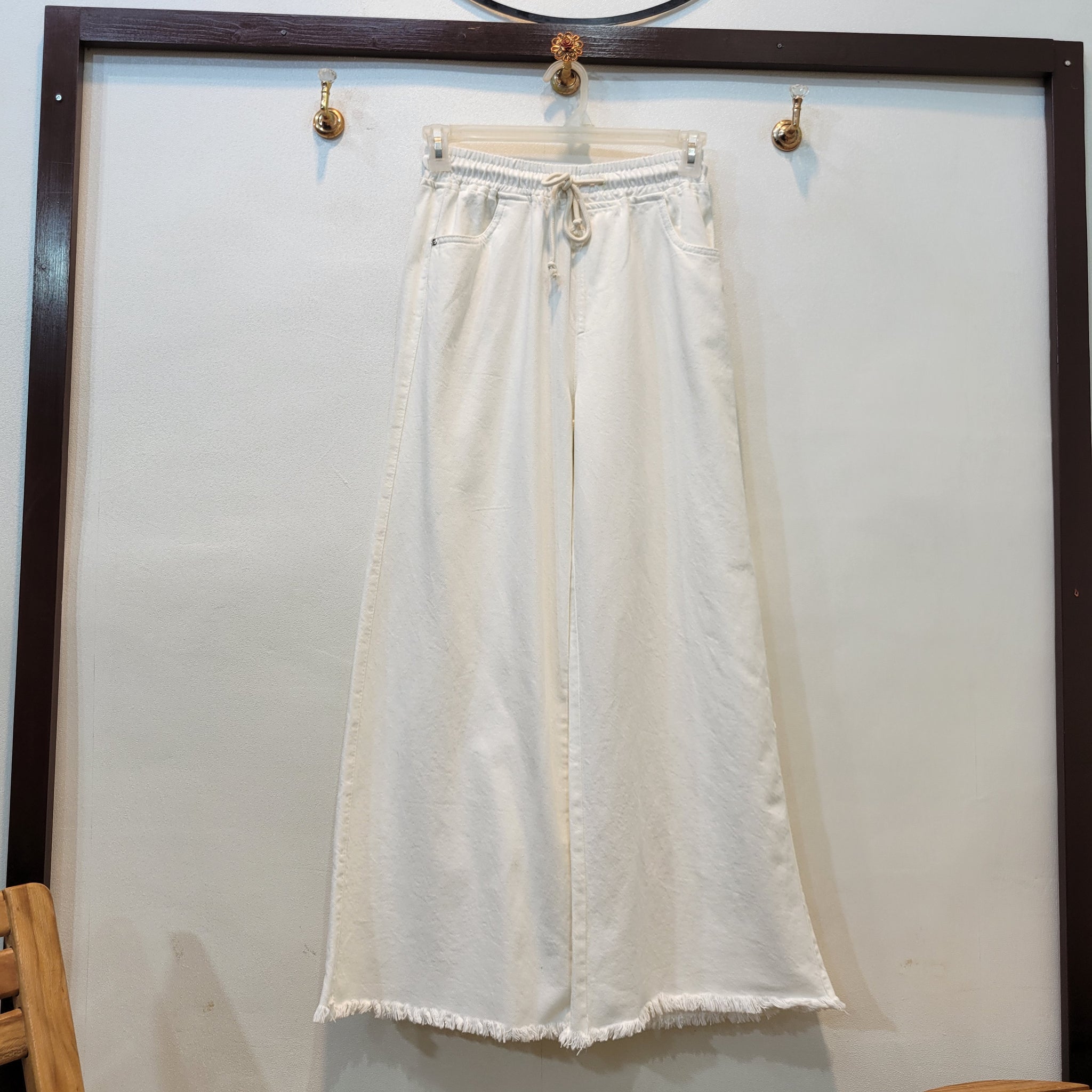 Denim Flapper (White)