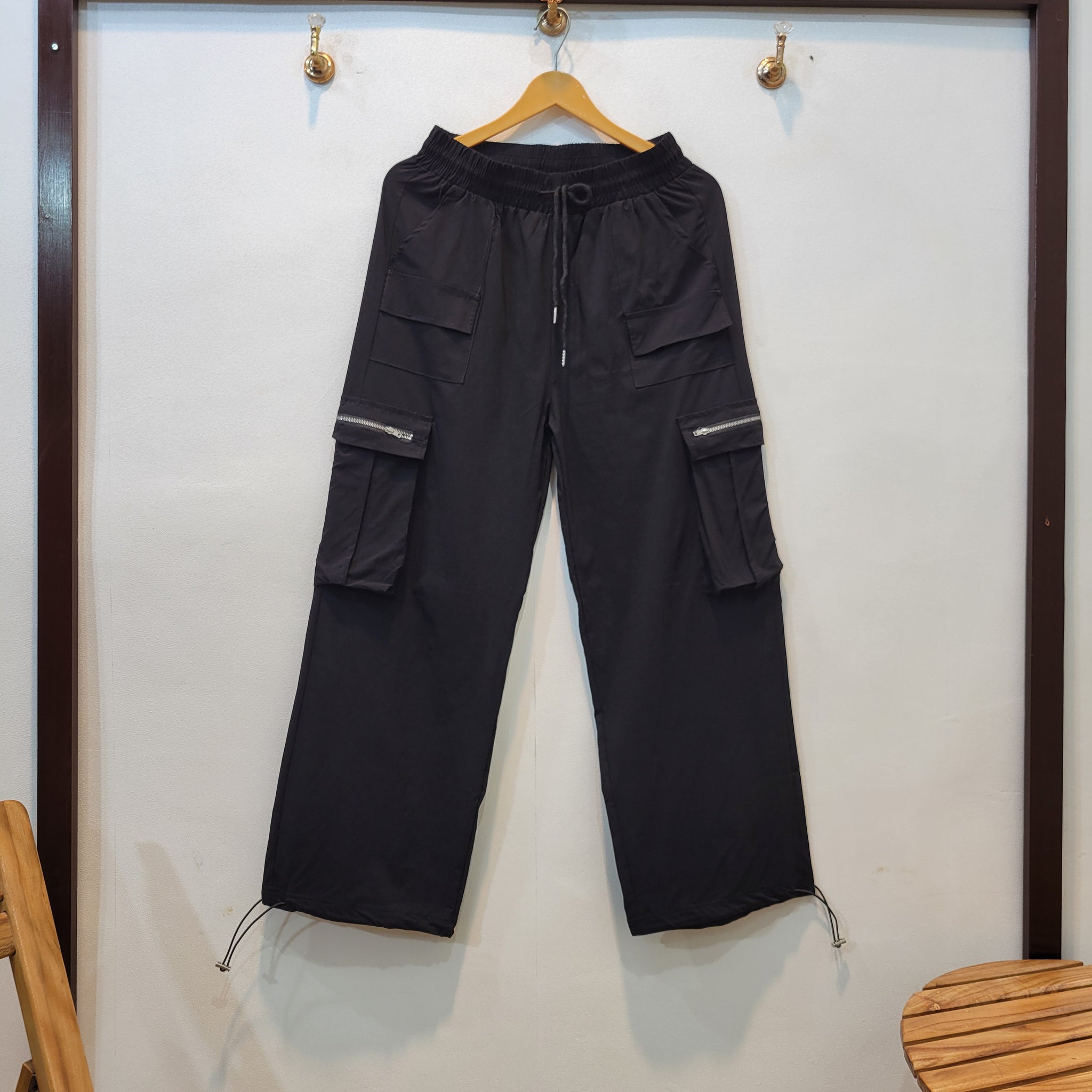 Extra wide Cargo - Soft Cotton (Black)