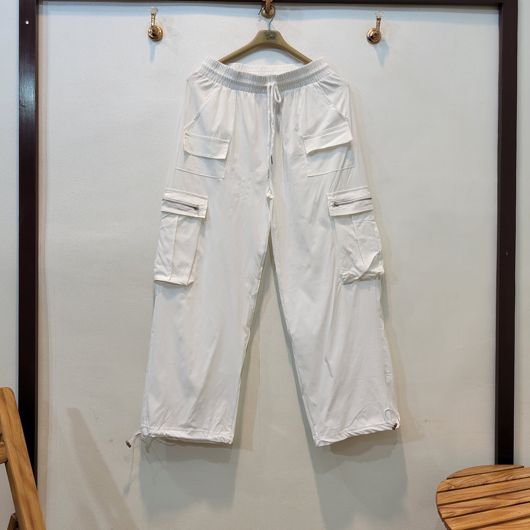 Extra wide Cargo - Soft Cotton (White)