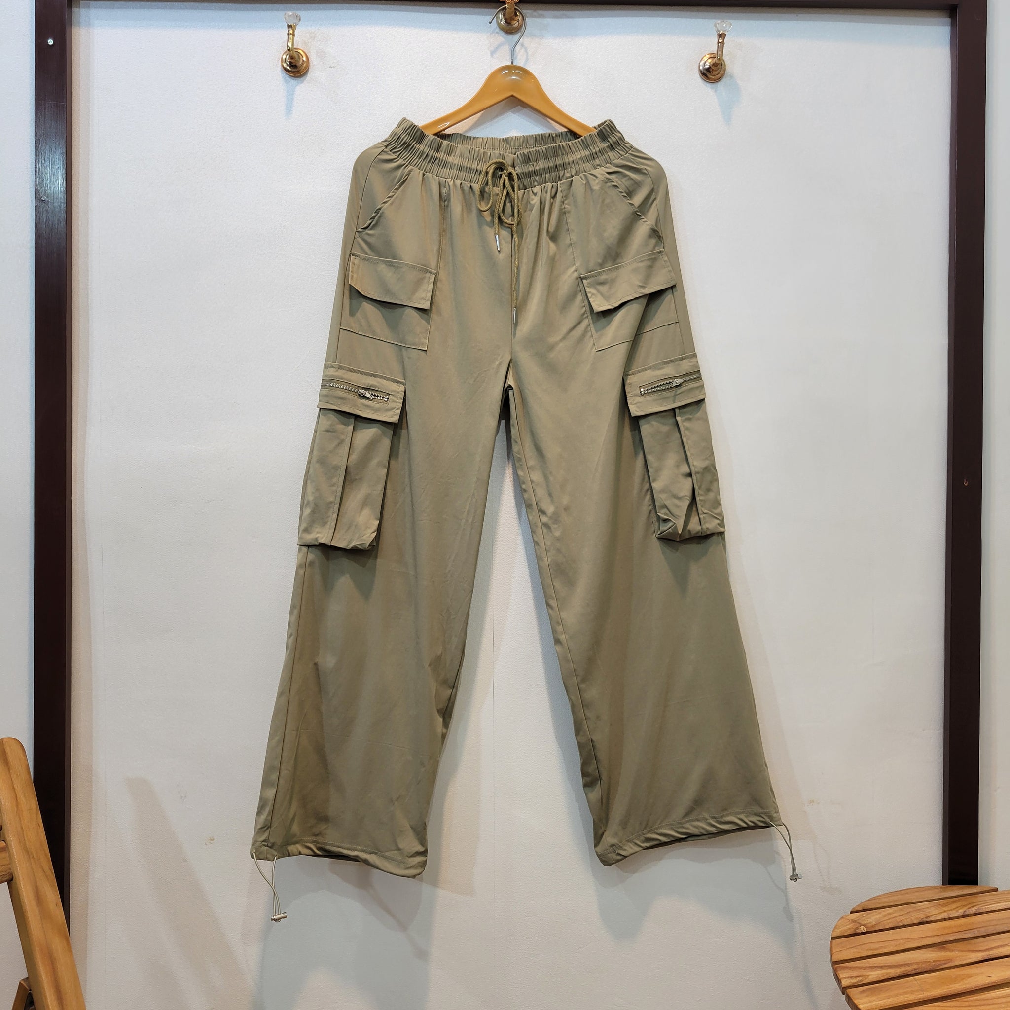 Extra wide Cargo - Soft Cotton (Beige)