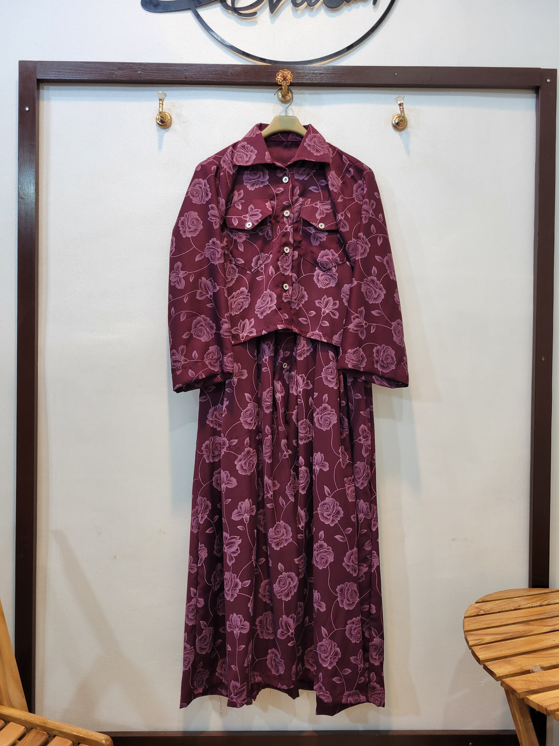 Koti Maxi (Maroon)