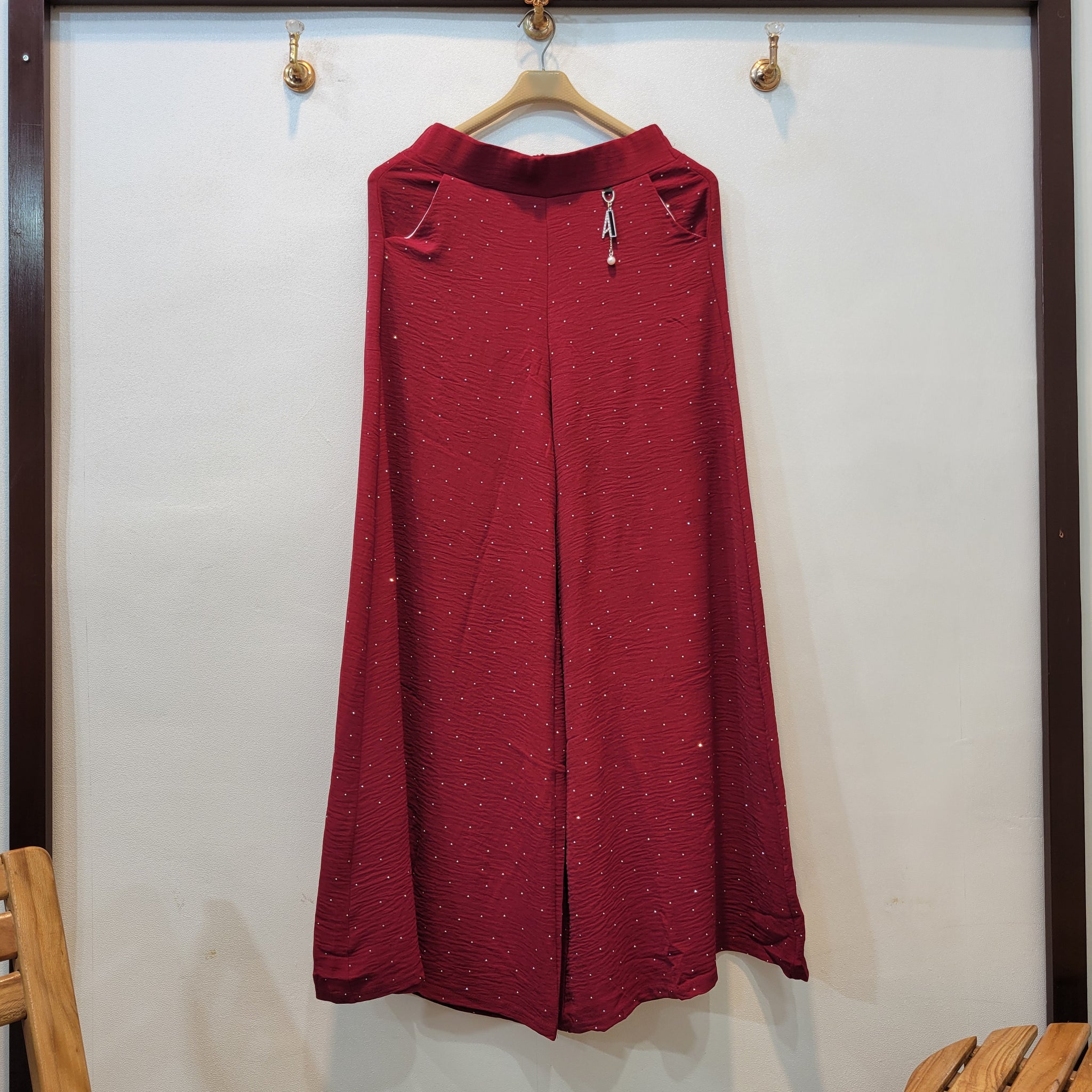 Jersey Flapper Alphabet (Maroon)