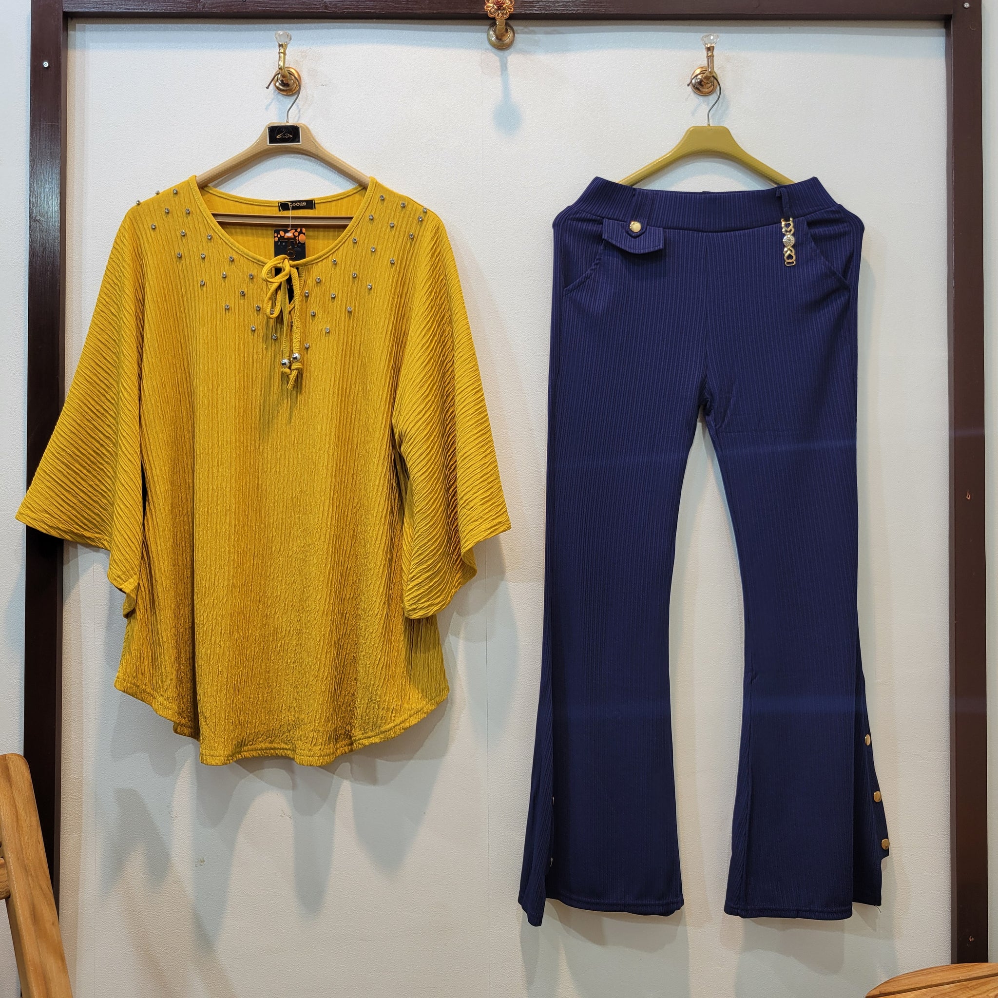 Falcon coord (Mustard Blue)