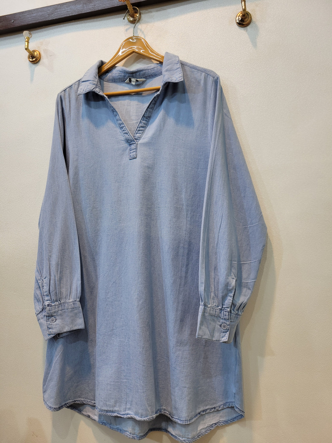 Denim Kurti (Sky Blue)
