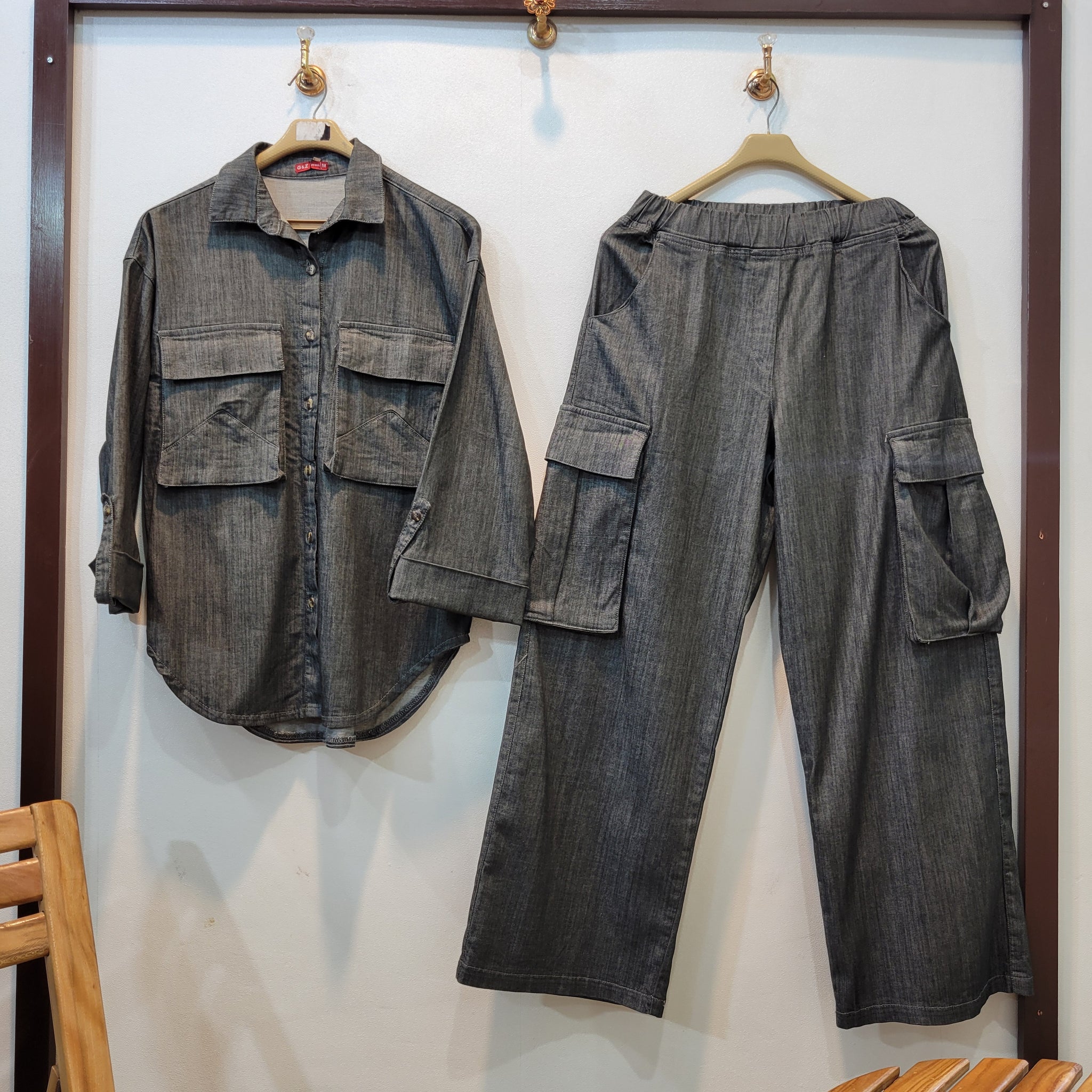 Rastah Denim Coord (Coal Black)