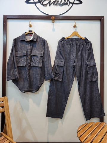 Rastah Denim Coord (Black)