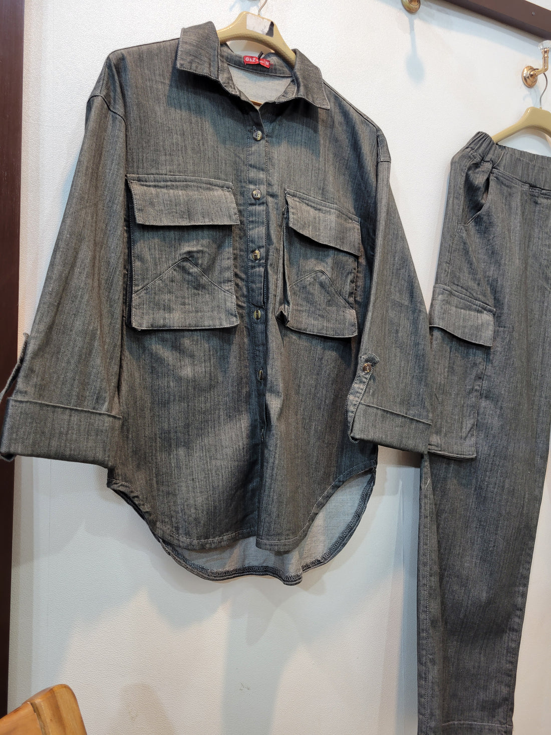 Rastah Denim Coord (Coal Black)