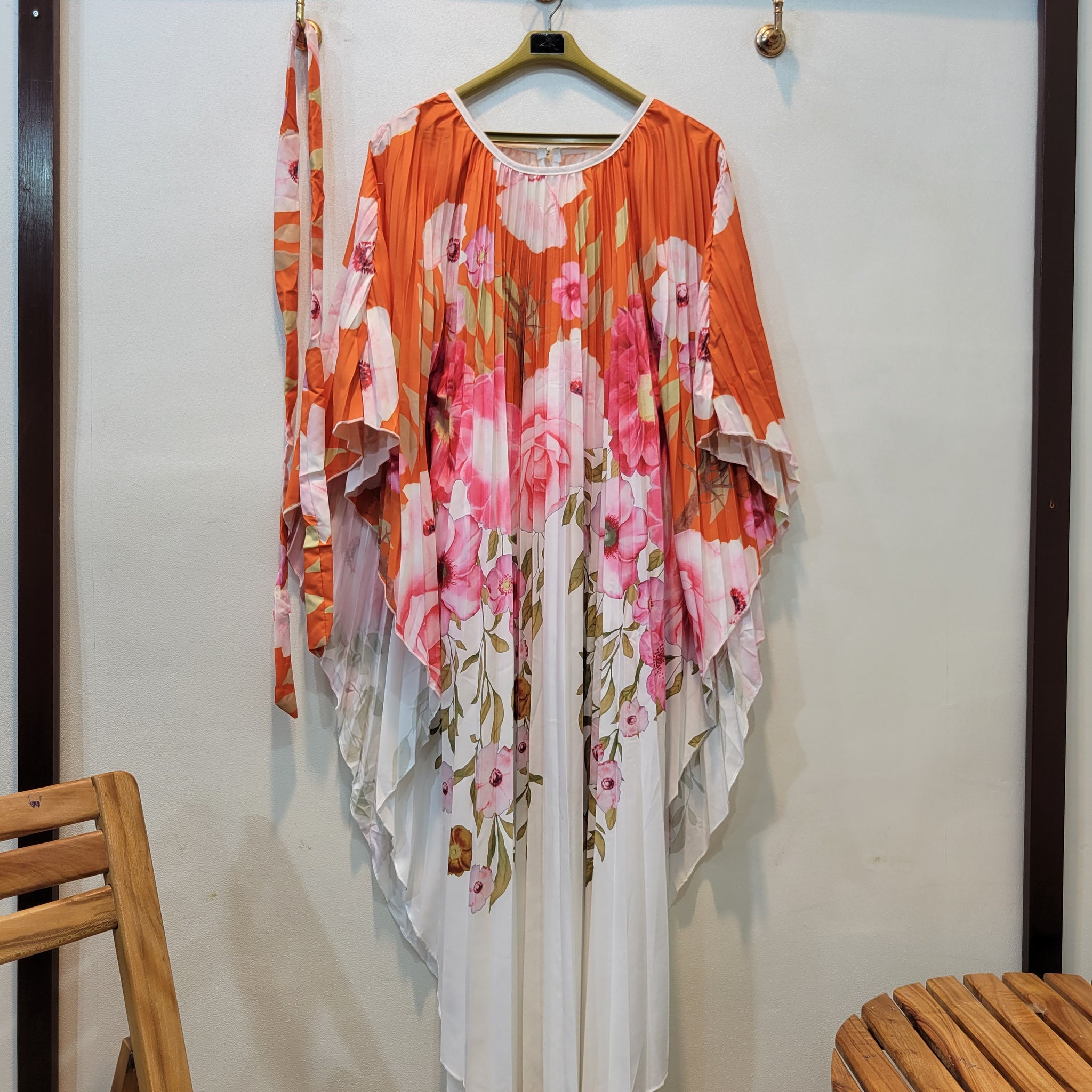 Morocco Flame Kaftaan (White)