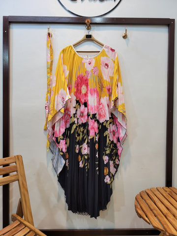 Morocco Flame Kaftaan (Black)