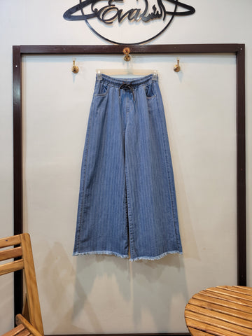 Self Denim Flapper (Light Blue)