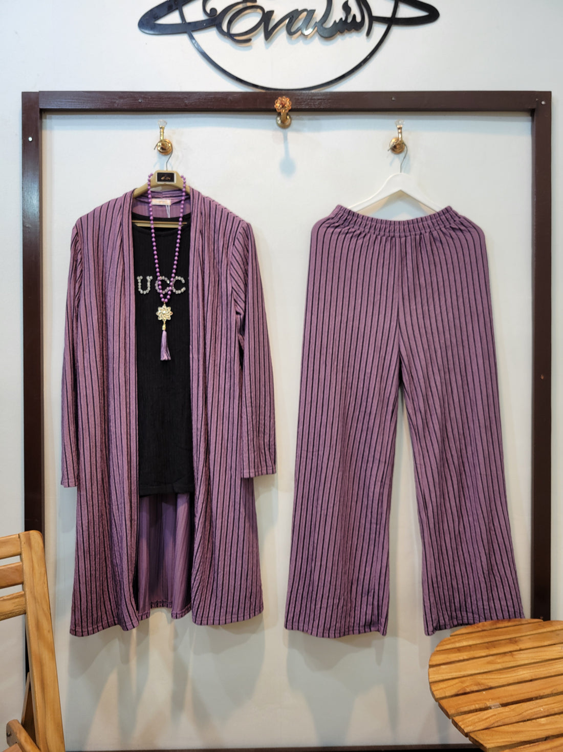 Glamorous coord (Purple)