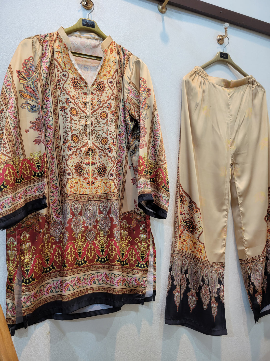 Mizaaj Coord (Cream)