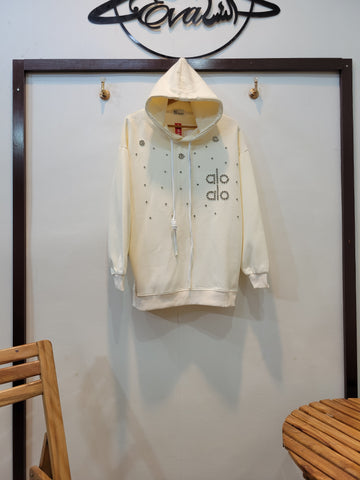 Candy Hoodie (Light Lemon)