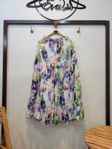 Skirt (White Multi)
