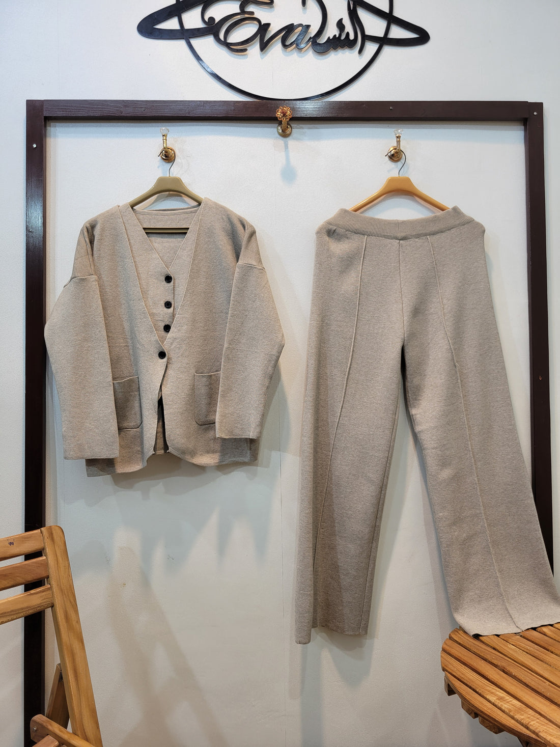 Trio Wool Coord (OffWhite)