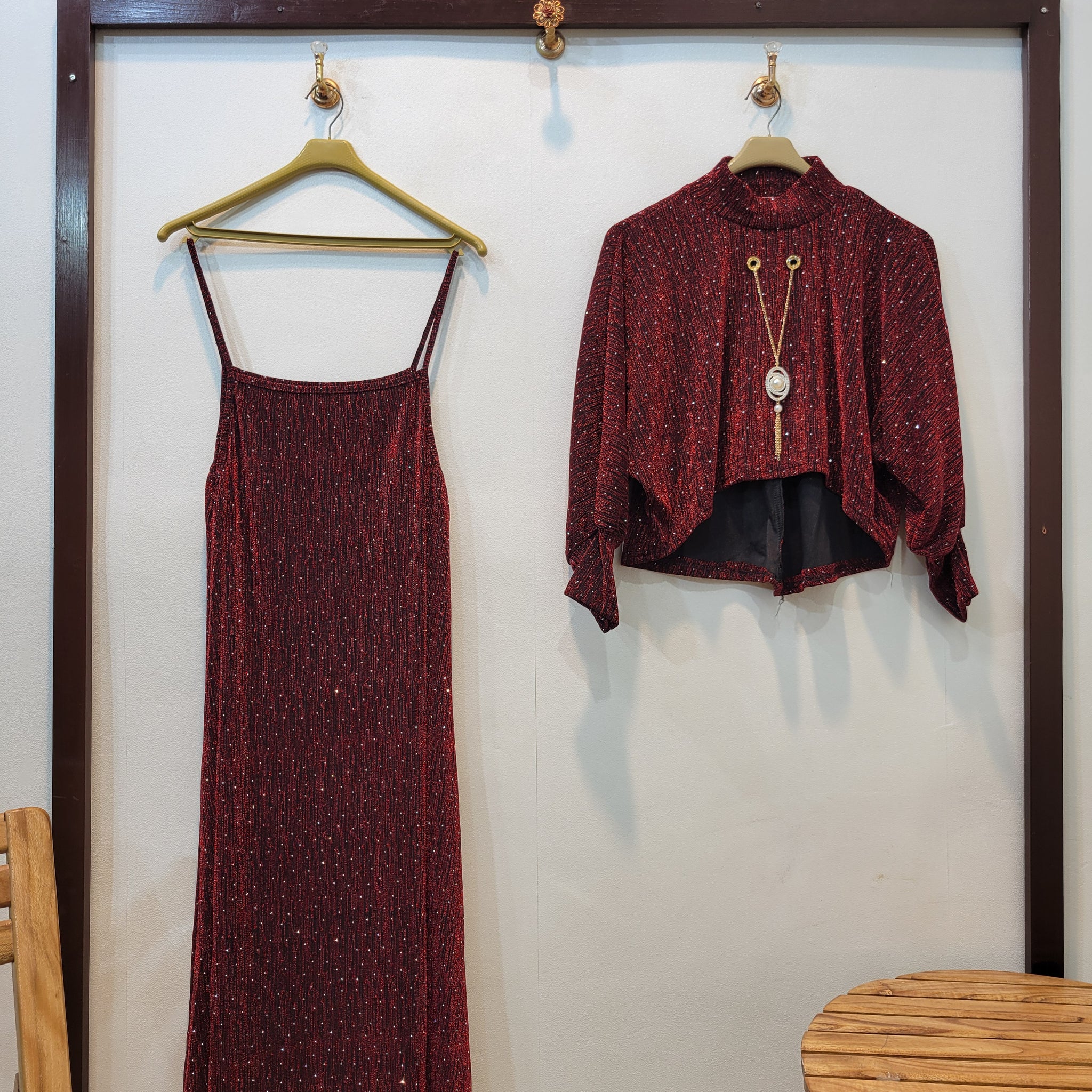 Diamond Maxi (Maroon)