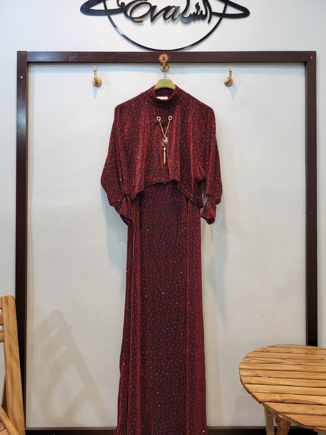 Diamond Maxi (Maroon)